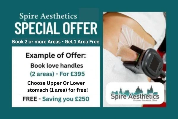 Fat Freezing Promotion Kirkcaldy from Spire Aesthetics - Book Today!